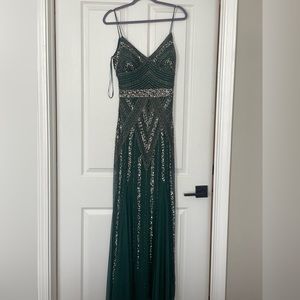 Marina Hunter Green size 10 dress